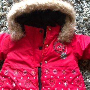 NWOT Vive le Vent ~ Baby Girls Winter Jacket ~ Size 18 Months